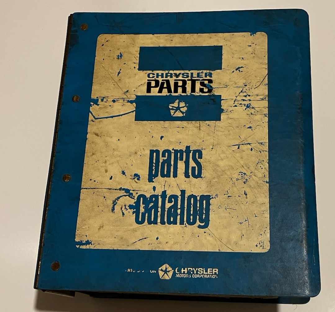 Original 1972 1973 Dodge Truck Mopar Parts & Illustrations Catalog Final Edition