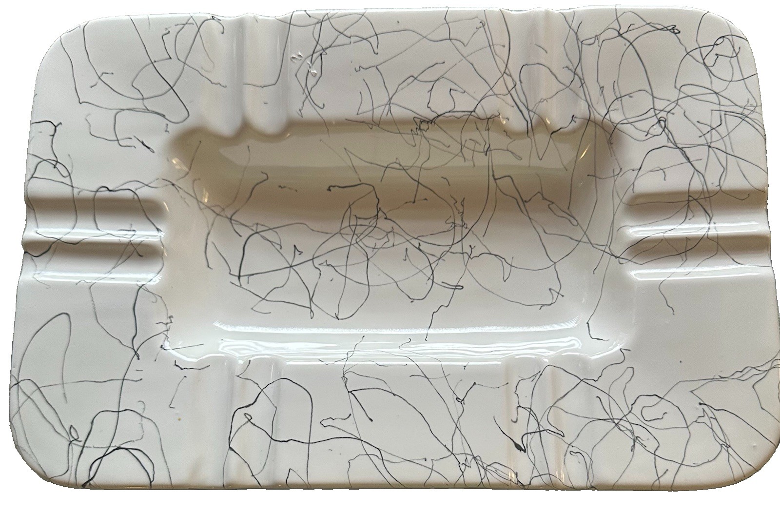 Vintage MCM Gilner California Pottery Ceramic ashtray Vintage MCM Gilner California Pottery Ceramic ashtray