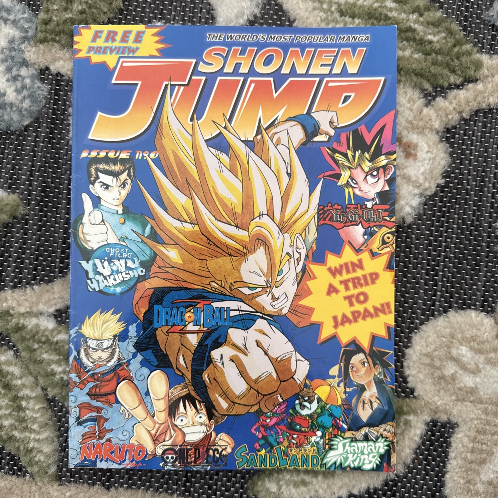 Shonen Jump #0 2002 Viz Comics Dragon Ball Z One Piece Yu-Gi-Oh Naruto & More Shonen Jump #0 2002 Viz Comics Dragon Ball Z One Piece Yu-Gi-Oh Naruto & More