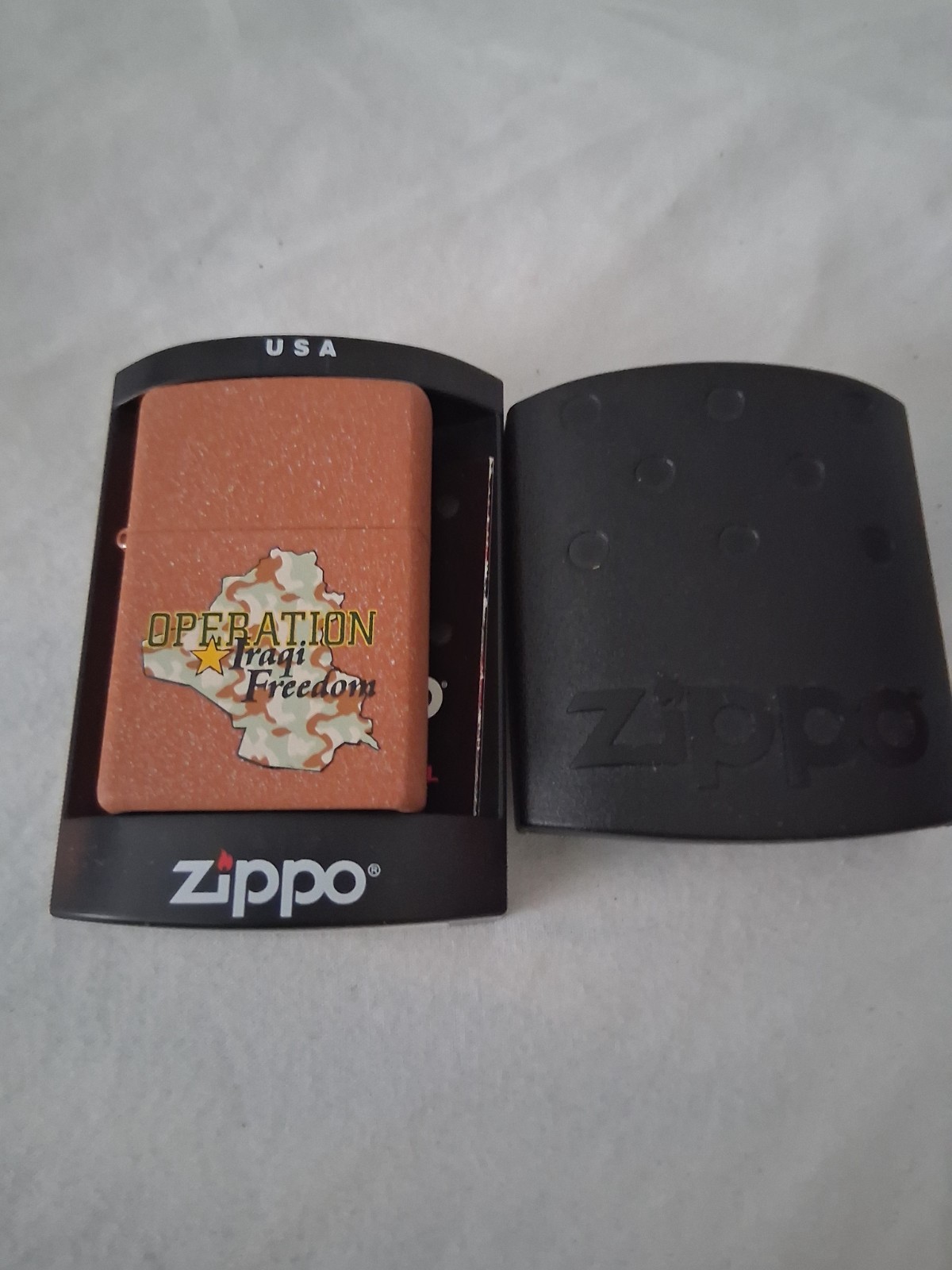 ZIPPO lighter 2003 *OPERATION Iraqi Freedom*