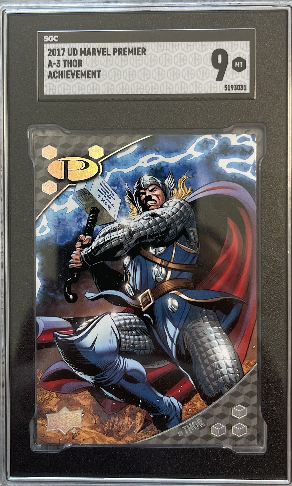 2017 Upper Deck Marvel Premier Achievements Thor #A-3 0hx7 2017 Upper Deck Marvel Premier Achievements Thor #A-3 0hx7