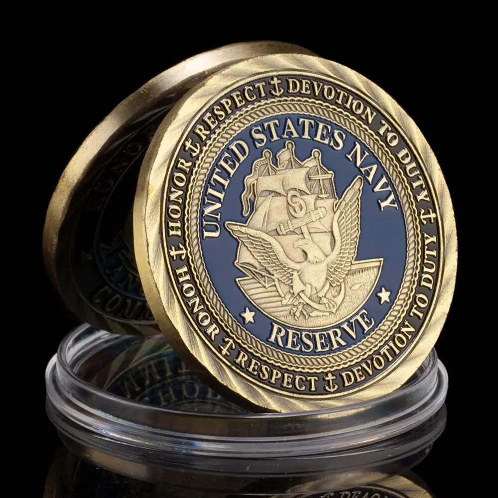 U.S. Navy Reserve Commemorative Challenge Coin Gift