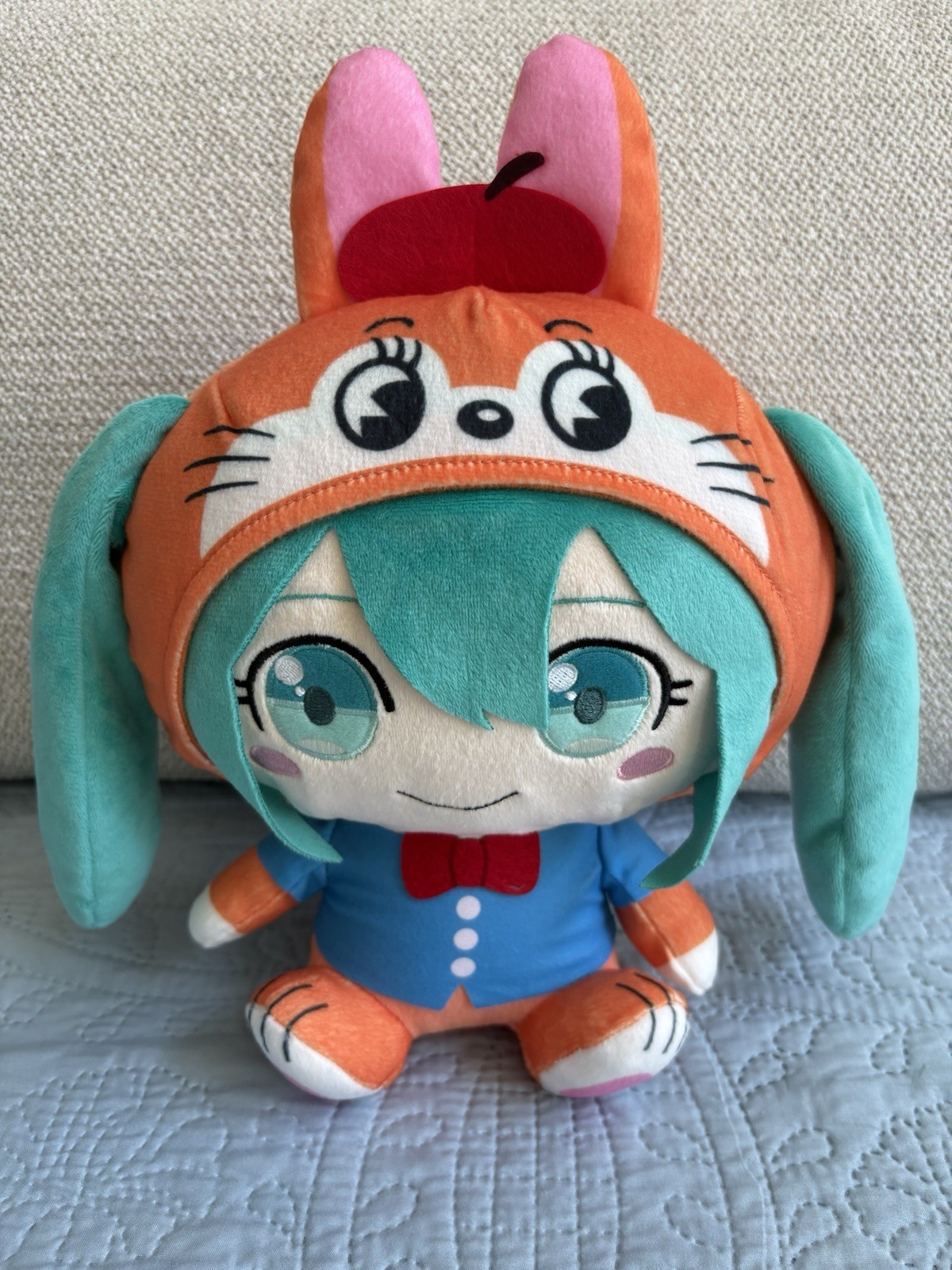 Hatsune Miku Mikuppy Ramune Kigurumi 12” Plush NWT RARE Kuppy Ver. - US Seller Hatsune Miku Mikuppy Ramune Kigurumi 12” Plush NWT RARE Kuppy Ver. - US Seller