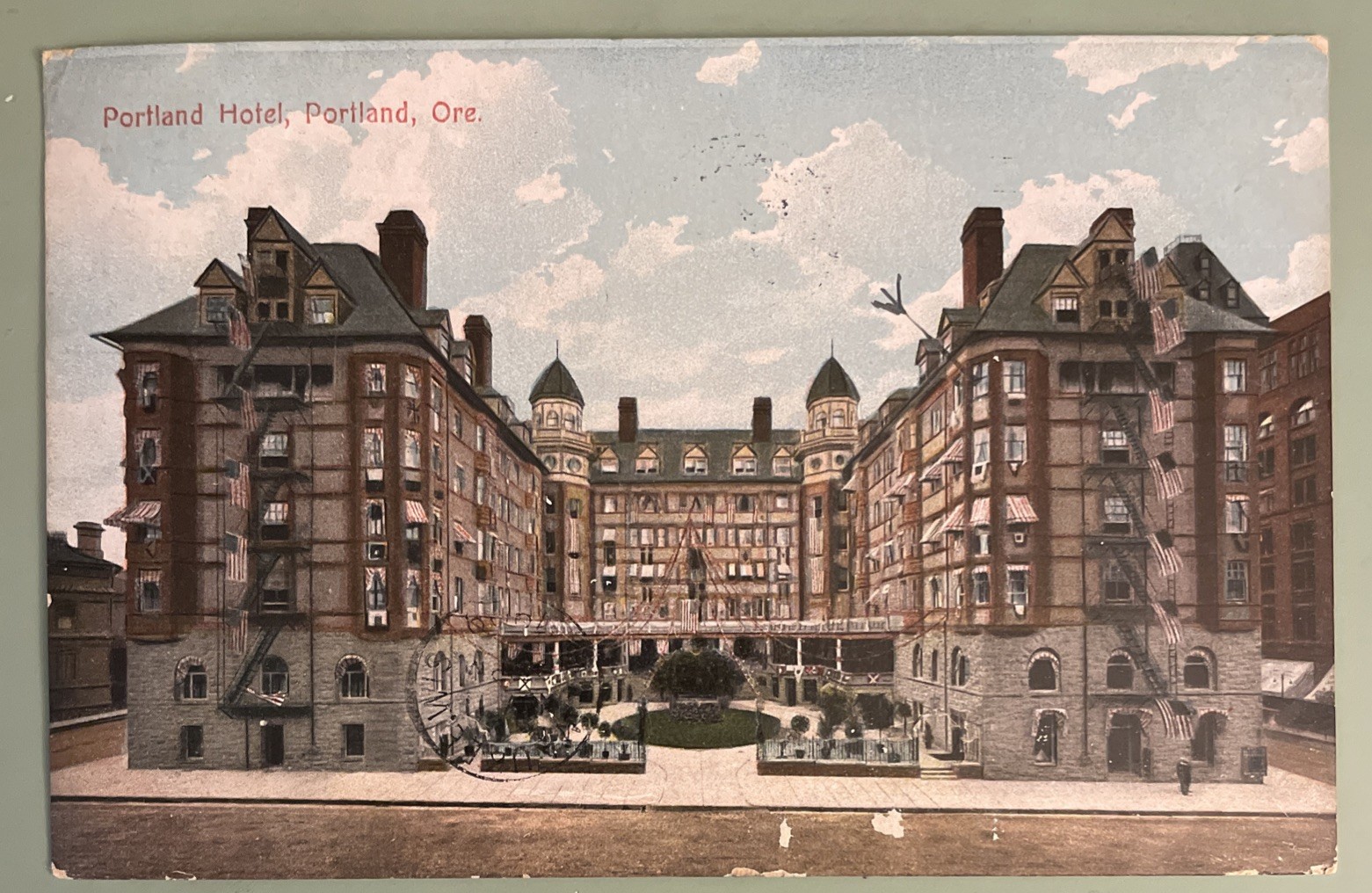 1909 Portland, Oregon Portland, Hotel Capt F. H. Magdeburg.