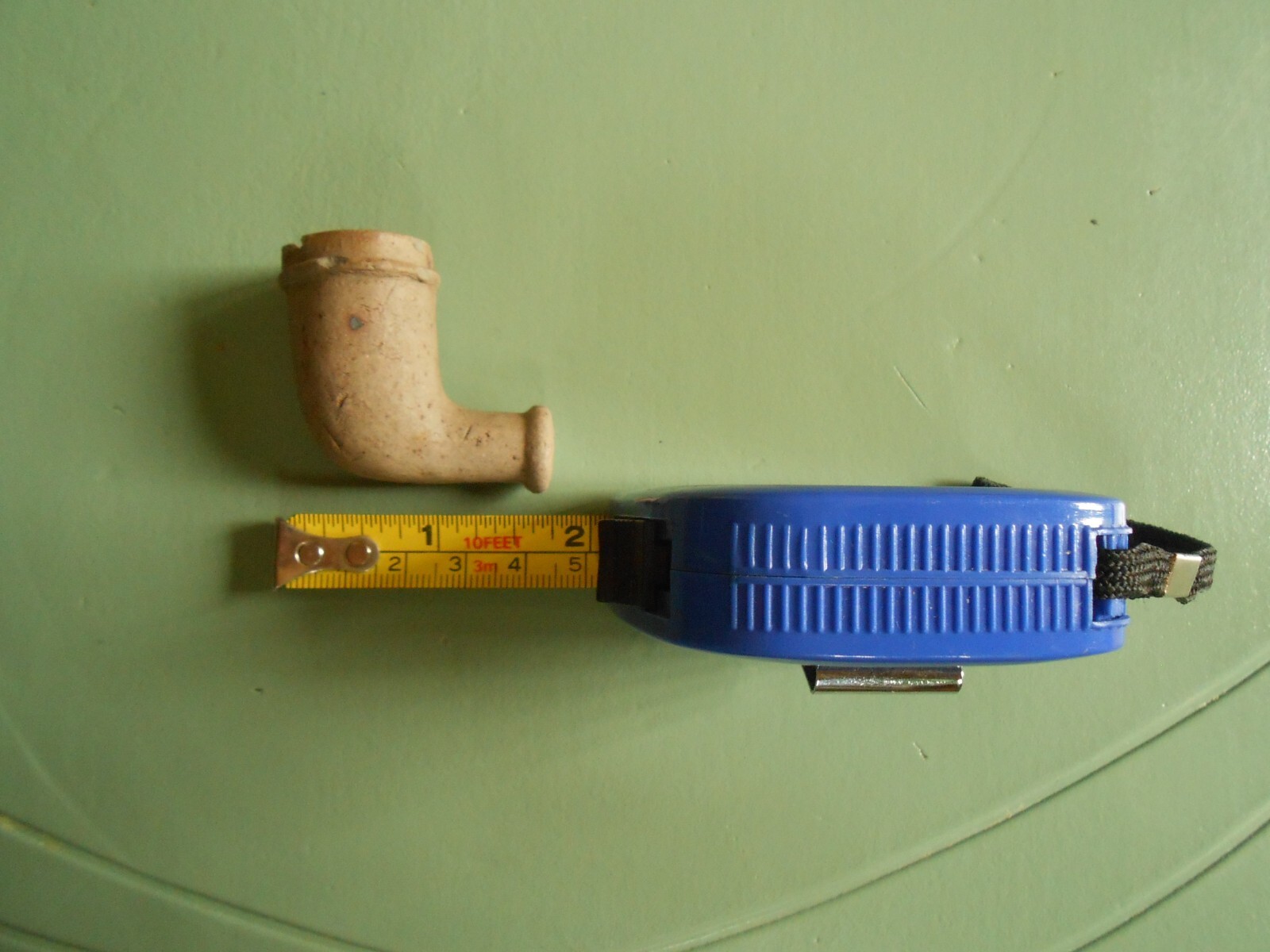 CIVIL WAR ERA CLAY PIPE - Rare Vintage Antique Relic Beautiful Pipe Bowl Dug