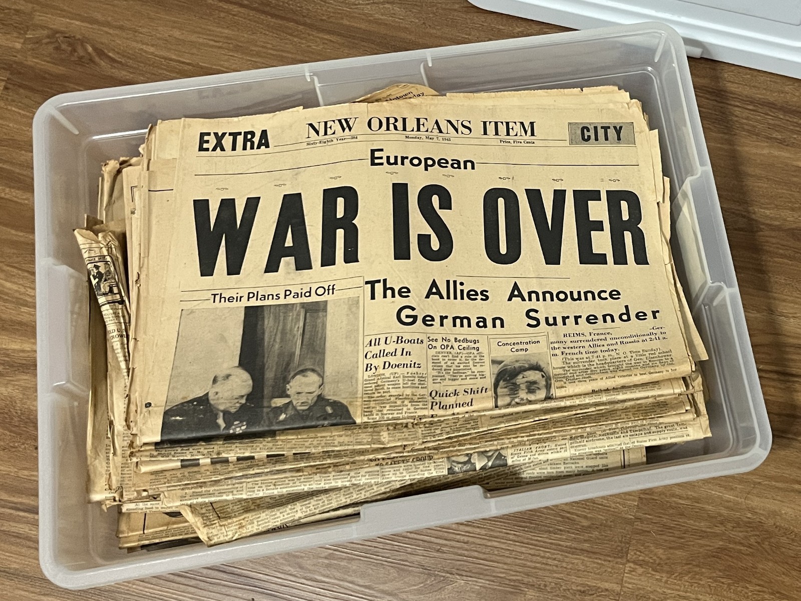 Mobile Press Times Picayune Chicago Daily Newspapers Headlines Assorted Vtg Lot Mobile Press Times Picayune Chicago Daily Newspapers Headlines Assorted Vtg Lot