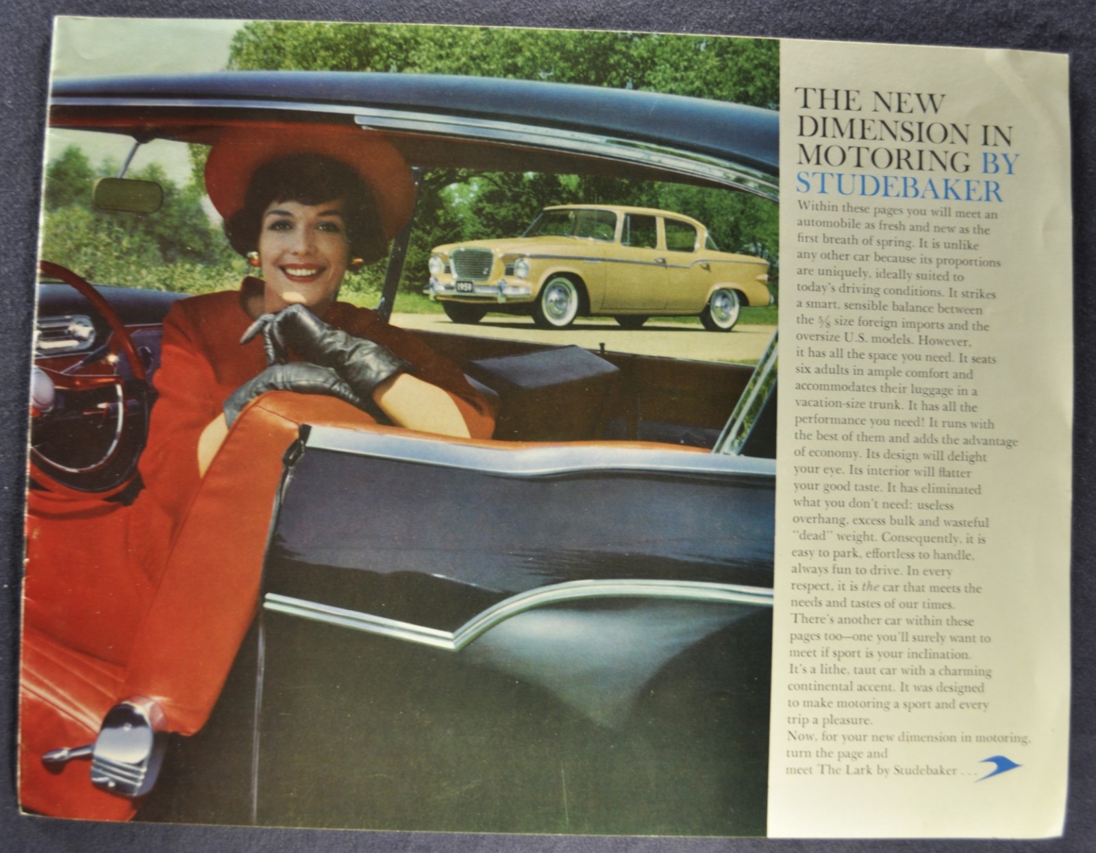 1959 Studebaker Brochure Lark Hardtop Sedan Wagon Silver Hawk Nice Original 59 1959 Studebaker Brochure Lark Hardtop Sedan Wagon Silver Hawk Nice Original 59