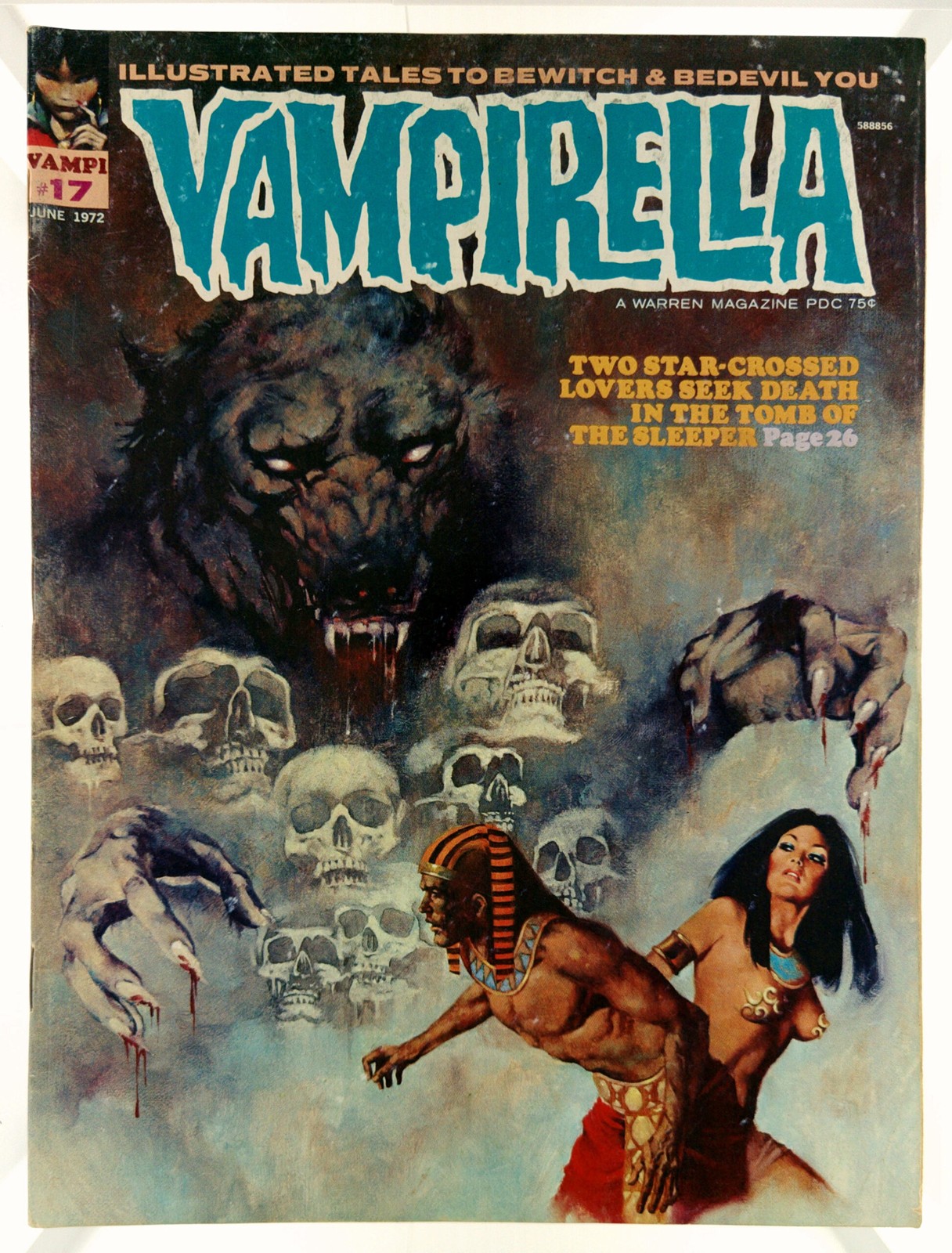 Vampirella #17 1972 Warren Comics VG/FN Comic Book