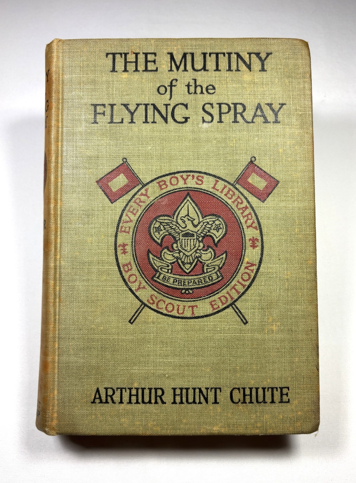 1927 THE MUTINY OF THE FLYING SPRAY BY ARTHUR HUNT CHUTE ~ EVERY BOY\'S LIBRARY