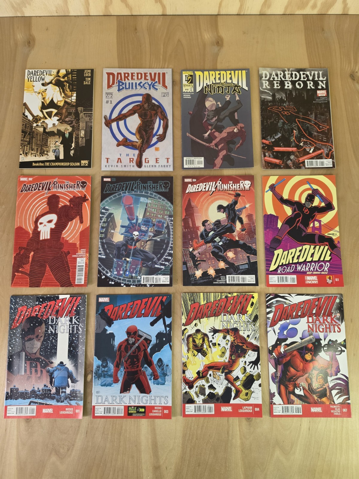 Daredevil Comic Lot Mixed Lot 12 Comics Daredevil Comic Lot Mixed Lot 12 Comics
