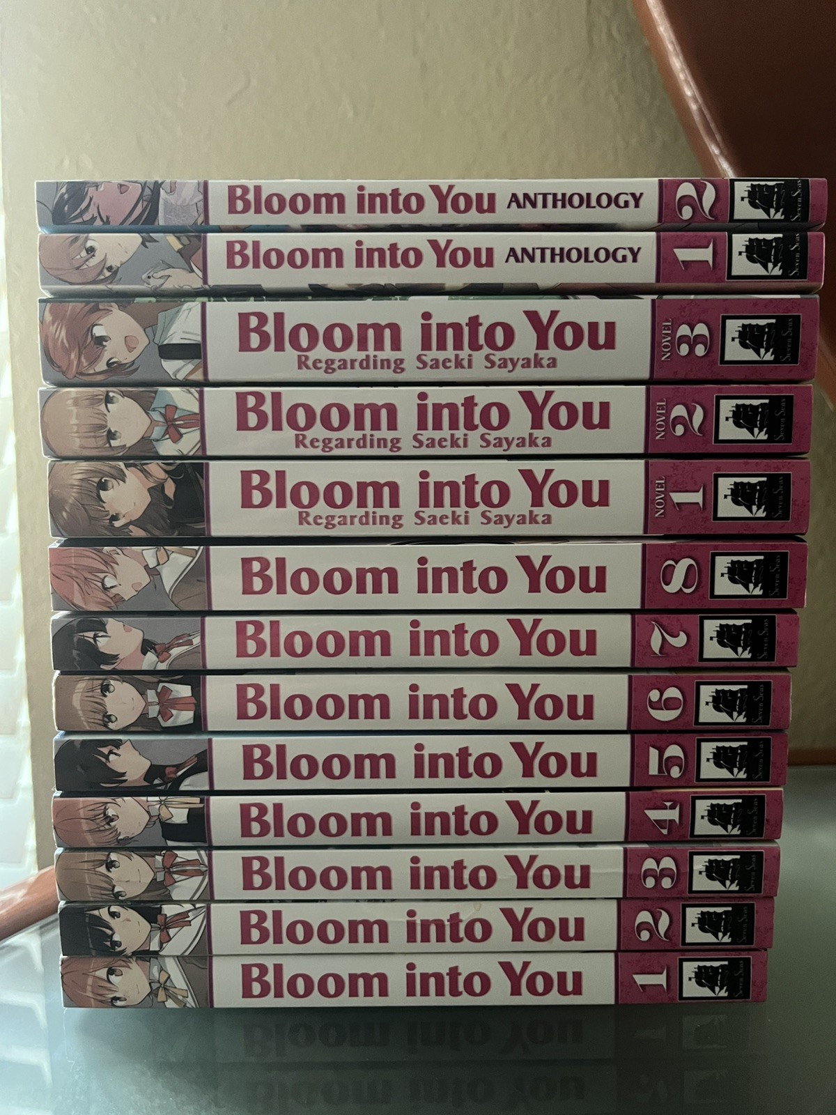 Bloom Into You Manga Volumes 1-8 + Anthology + Light Novels Complete Set English