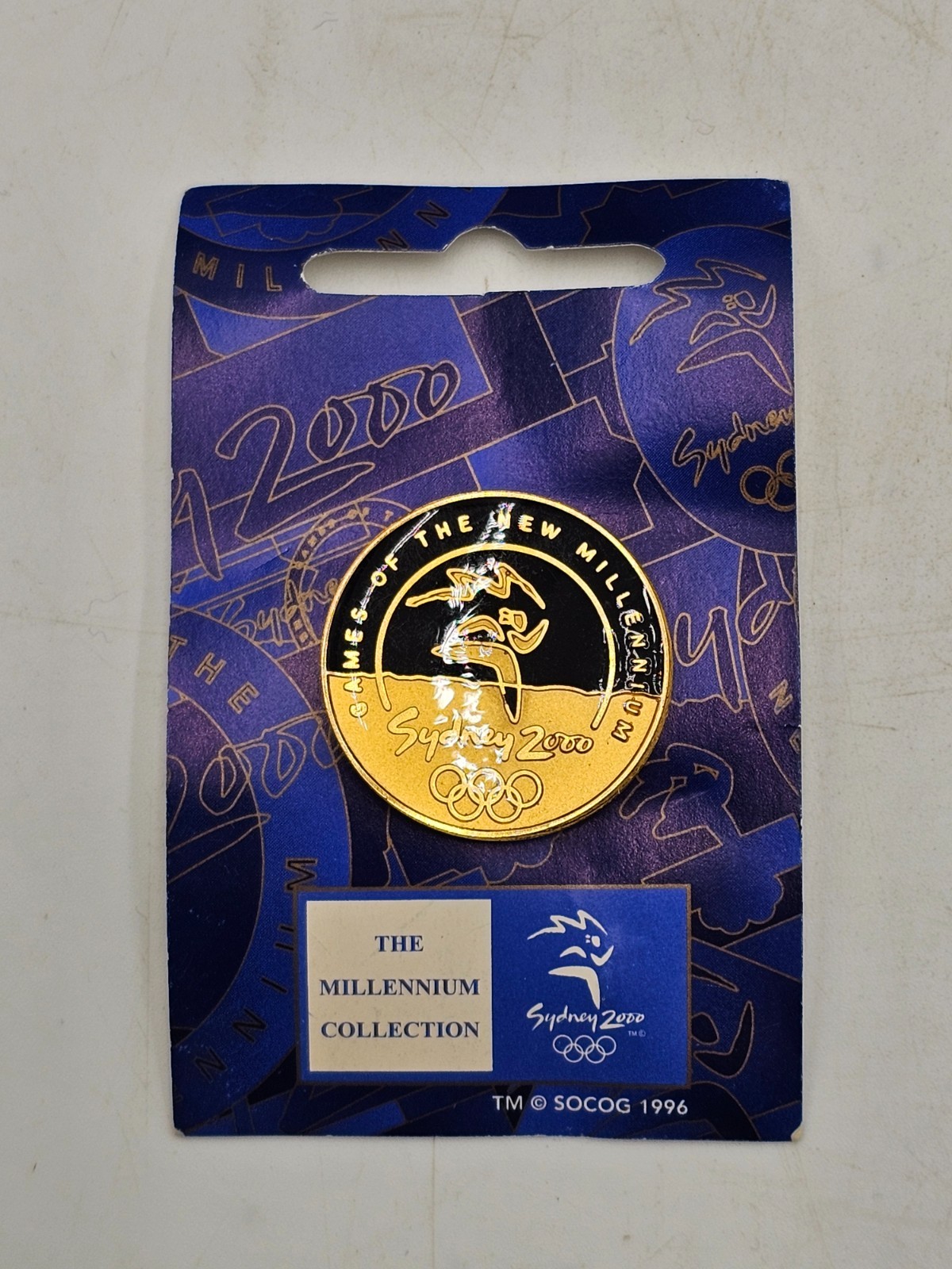 Rare Sydney  2000 The Millennium collection Game of The New Millennium Pin- NEW