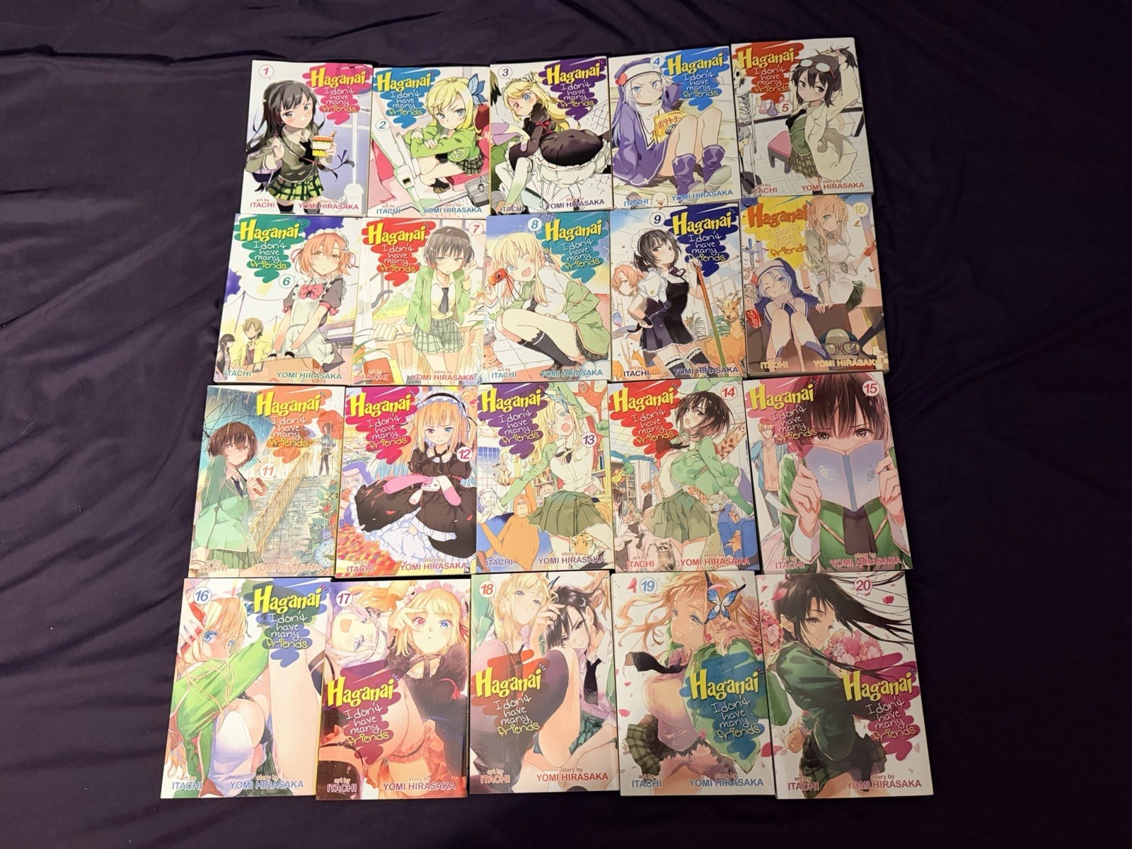 Haganai: I Don't Have Many Friends Manga Volume 1-20 - Full series Haganai: I Don't Have Many Friends Manga Volume 1-20 - Full series