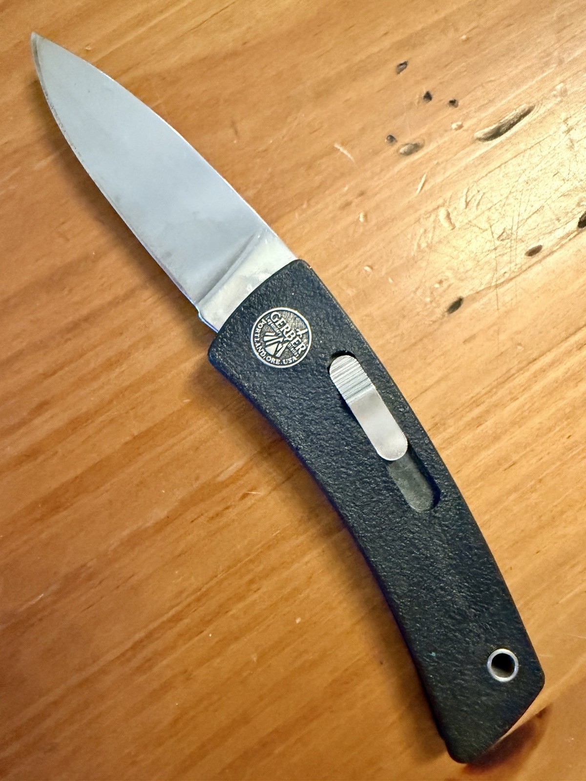 Vintage GERBER Bolt Action Pocket Knife Hunter Survival Camp DISCONTINUED USA Vintage GERBER Bolt Action Pocket Knife Hunter Survival Camp DISCONTINUED USA