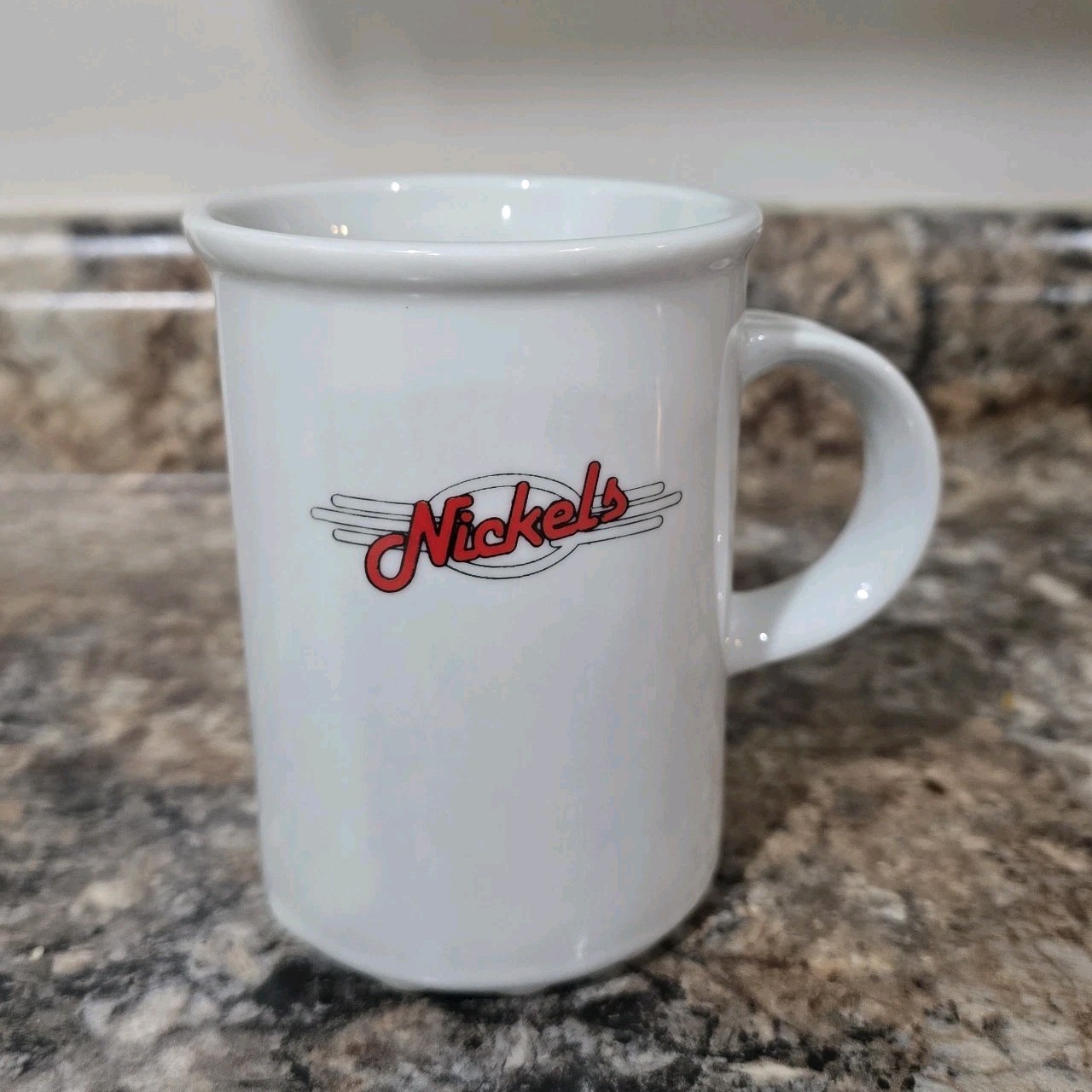 VTG Nickels Deli Diner Style Ceramic Mug. Canadian Deli. Discontinued. Unique