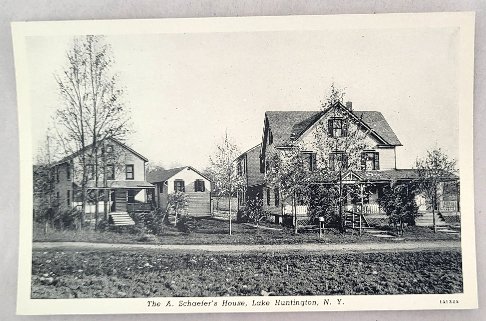 VTG 1931 COCHECTON NY PC A SCHAEFER HOUSE LAKE HUNTINGTON Teich Archives MINT