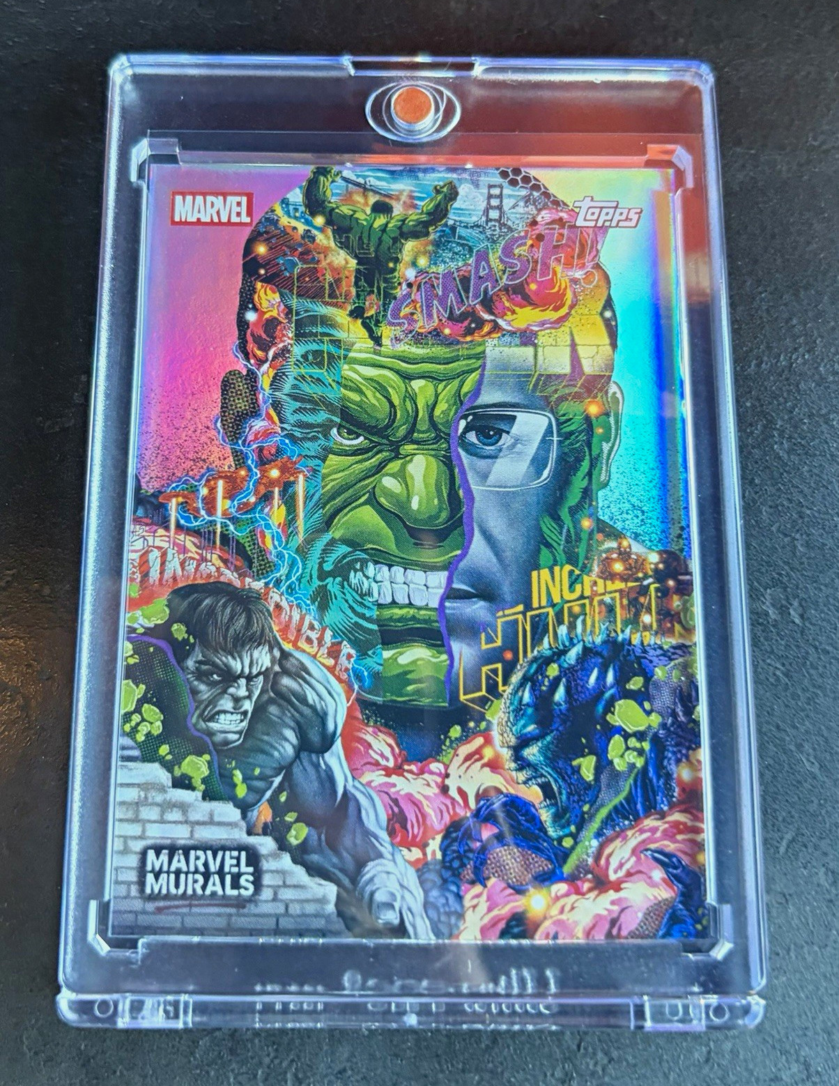 Topps 2026 Topps Marvel Neon Marvel Murals Insert Hulk Tristan Eaton Case hit