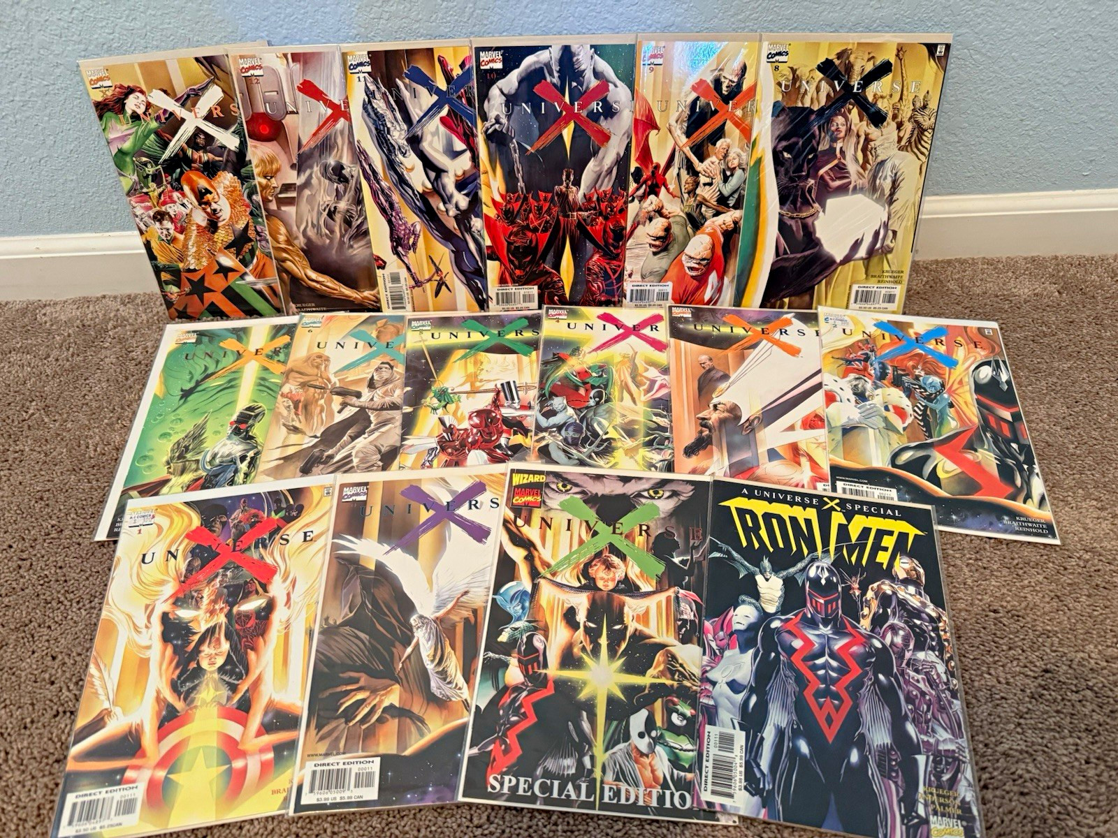 Marvel Comics Universe X  #0-#X Plus 2 Spec Ed. Complete Set. Great Shape