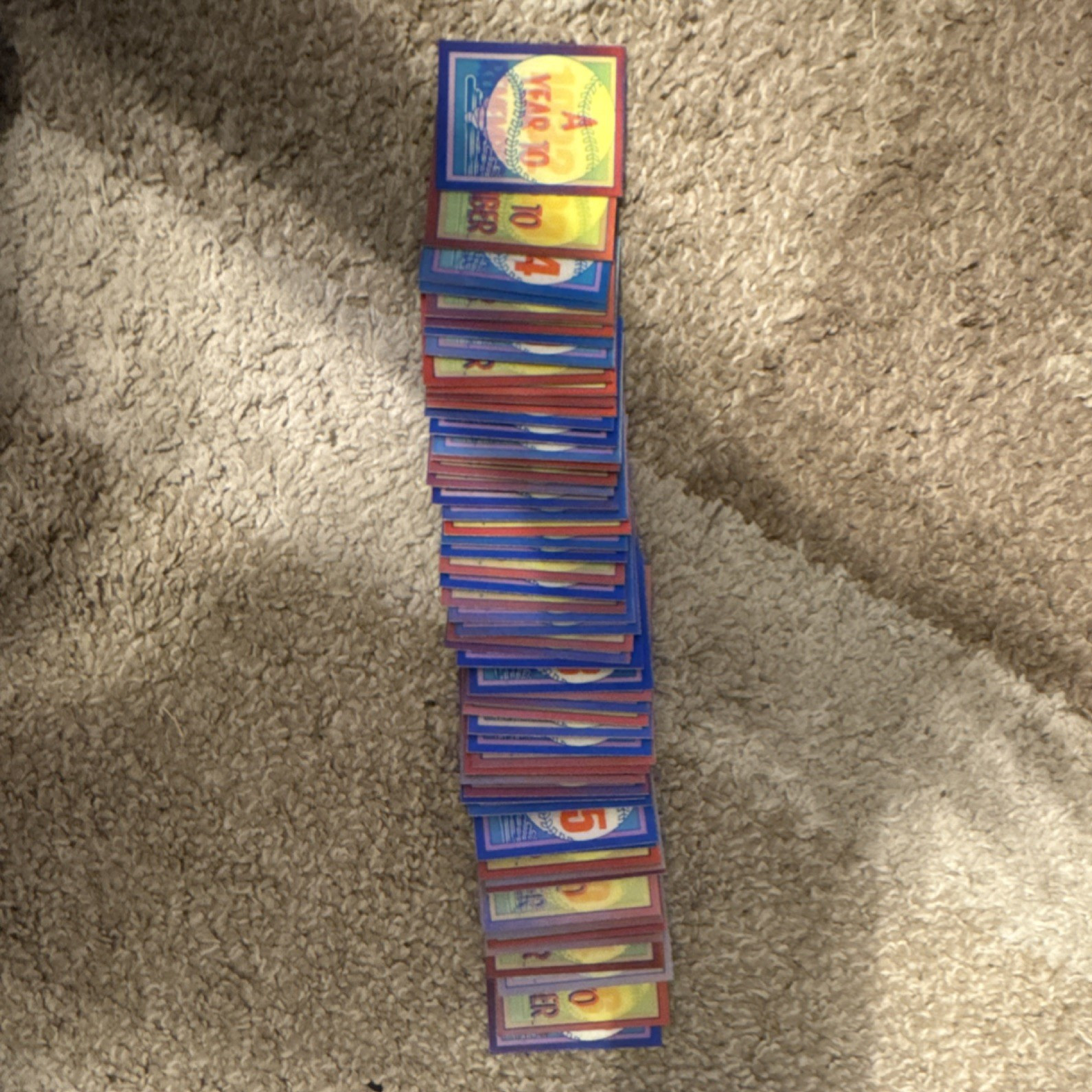 1989 SCORE “A YEAR TO REMEMBER “ INSERTS 1-56 HOLOGRAMS 🔥 NO DOUBLES