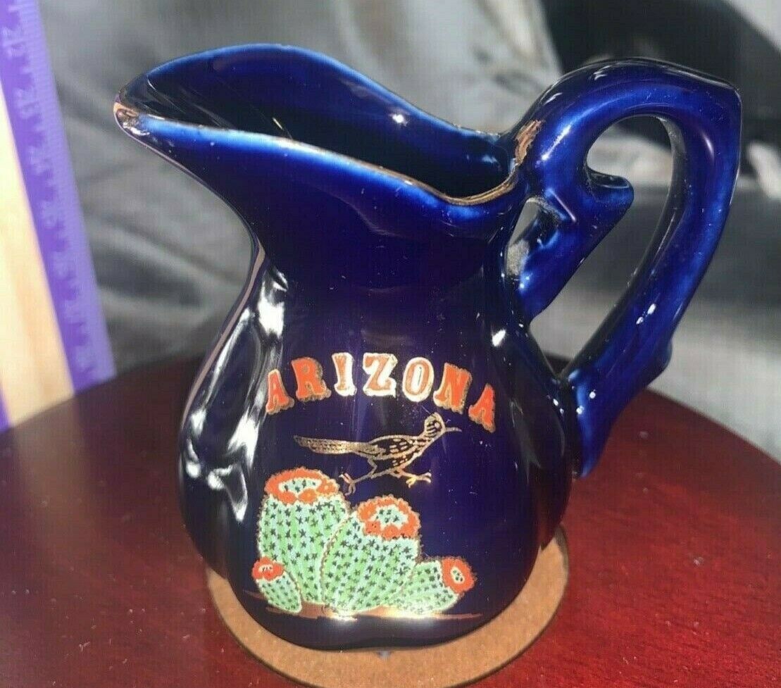 🌵 Arizona Cactus Souvenir Ceramic Mini Pitcher 🌵 Arizona Cactus Souvenir Ceramic Mini Pitcher