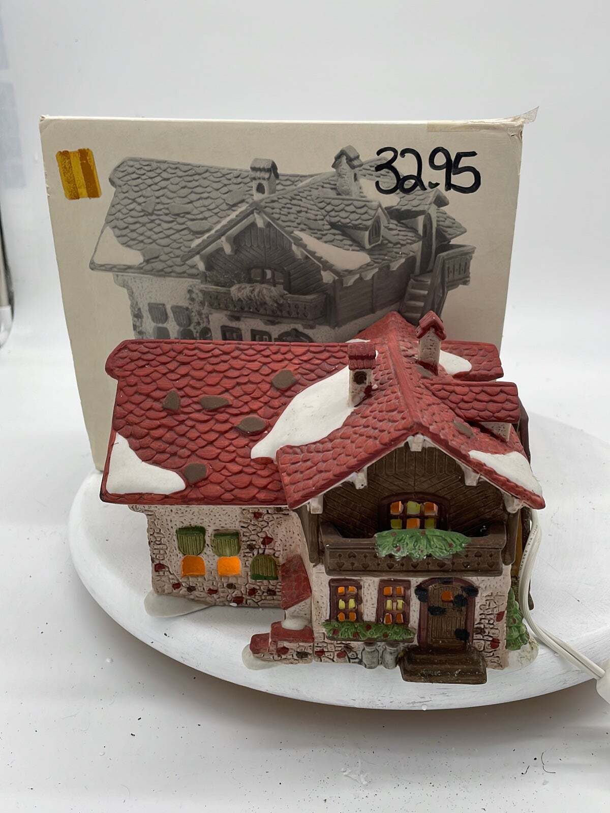 Department 56 Alpine Village JOSEF ENGEL Farm 5952-8 Retired RARE