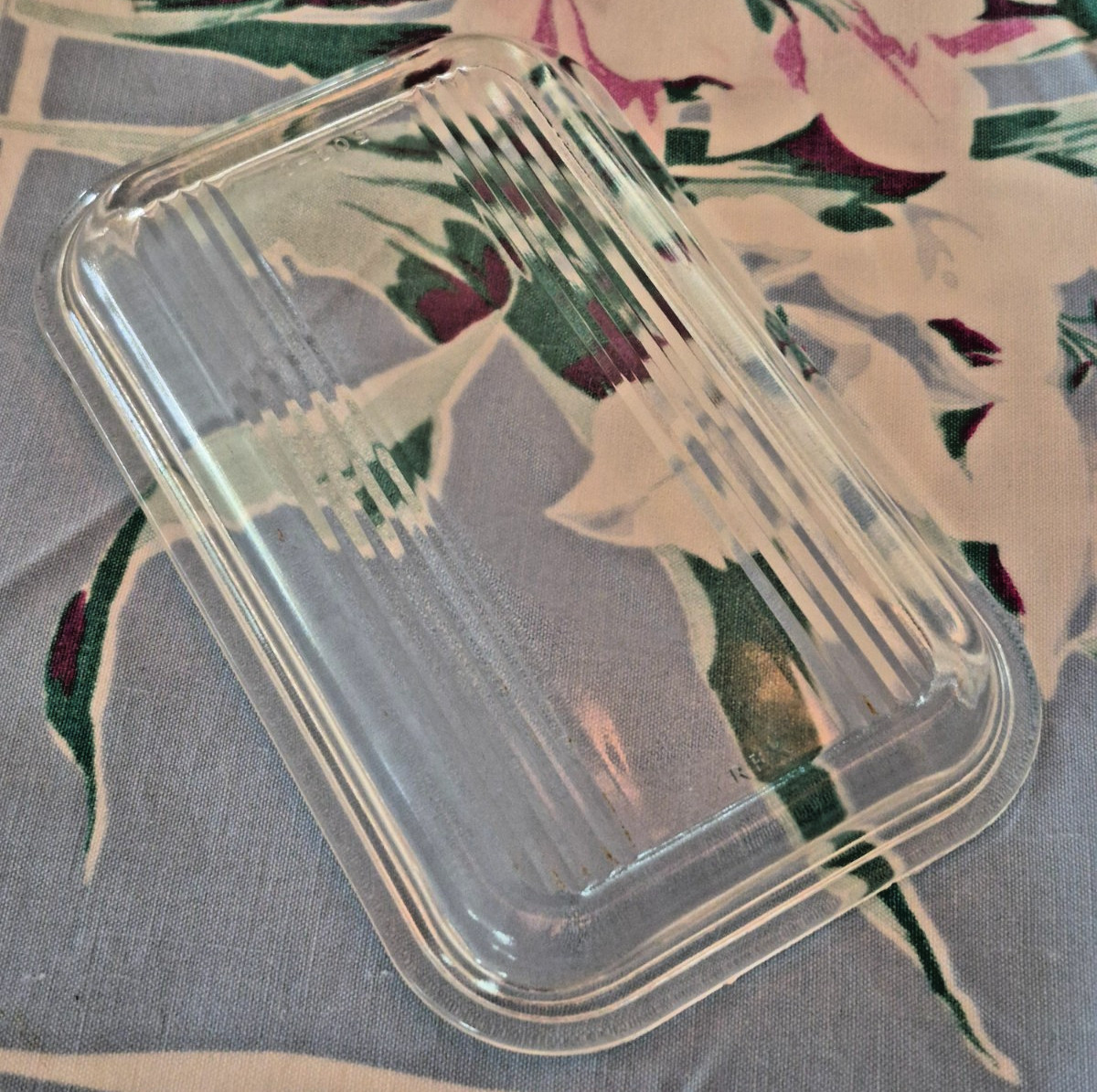 Pyrex Refrigerator Dish Glass Lid Only ~ Fits 6