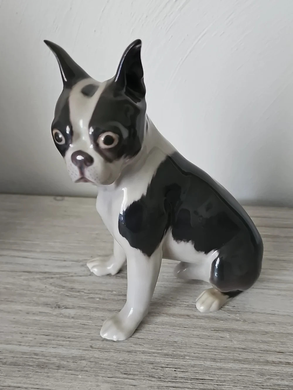 Vintage Boston Terrier Bing Grondahl Denmark Collectible Figurine Vintage Boston Terrier Bing Grondahl Denmark Collectible Figurine