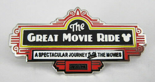Disney Pin Great Movie Ride Hidden Mickey Disney World Attraction Signs