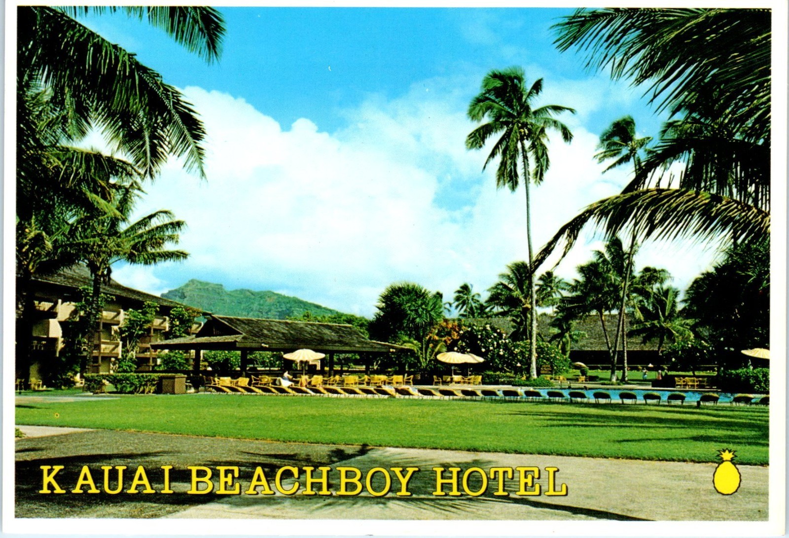 Kauai Beachboy Hotel, Coconut Plantation, Island of Kauai, Hawaii Postcard Kauai Beachboy Hotel, Coconut Plantation, Island of Kauai, Hawaii Postcard