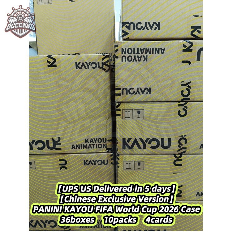 Panini×Kayou 2026 FIFA World Cup Soccer Cards Factory Sealed Case (36Boxes)