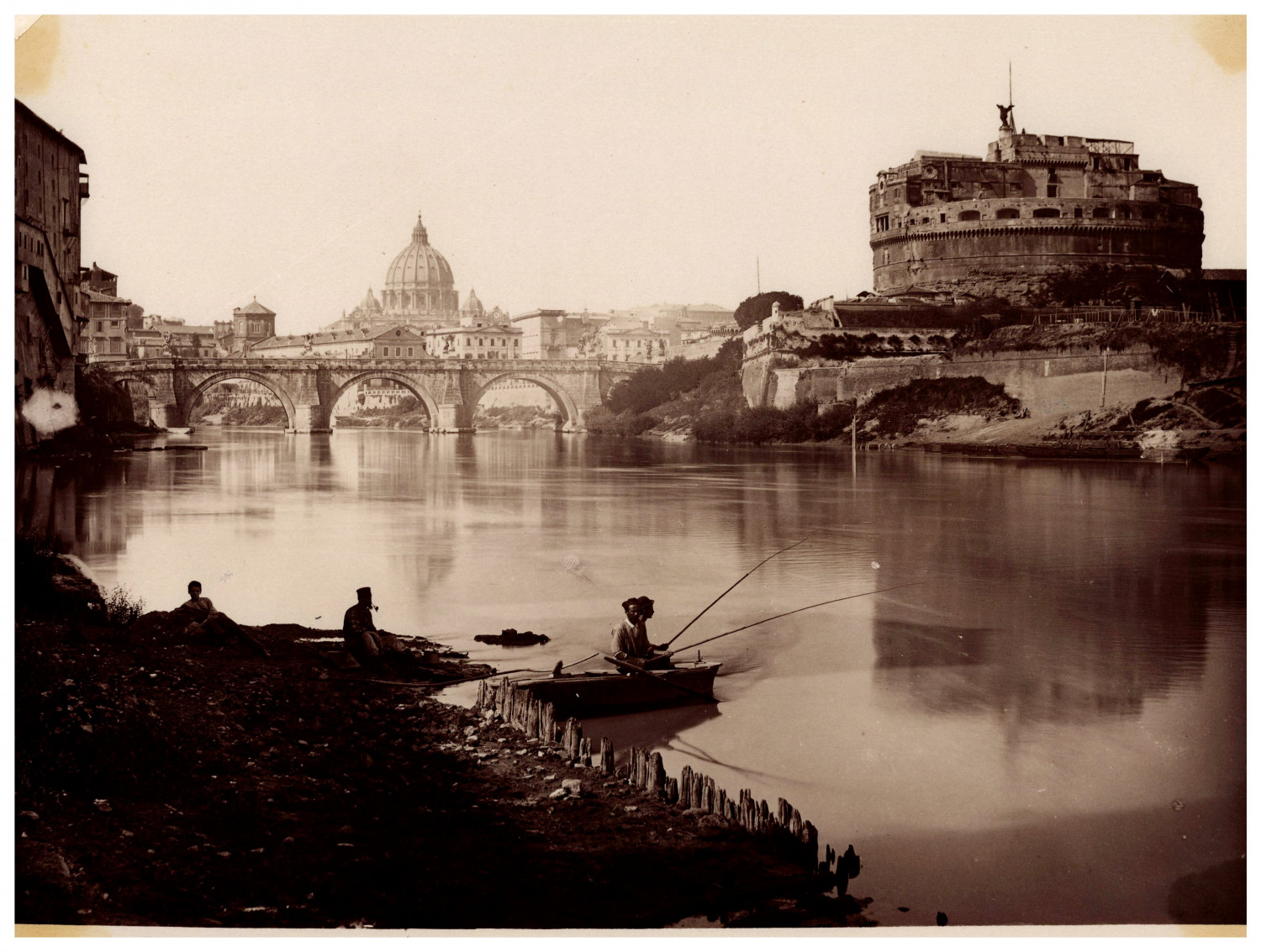 James Anderson, Roma, Castel Sant'Angelo Vintage Albums Print Album Print