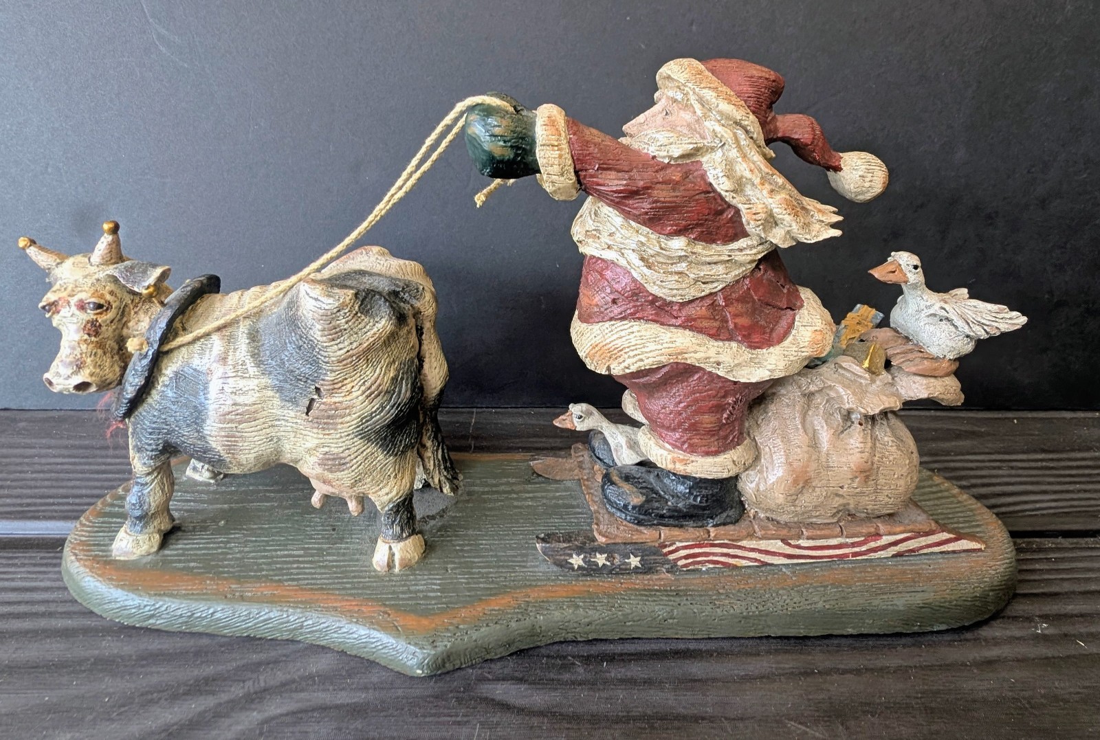 Vintage 1998 American Chestnut Folk Art 