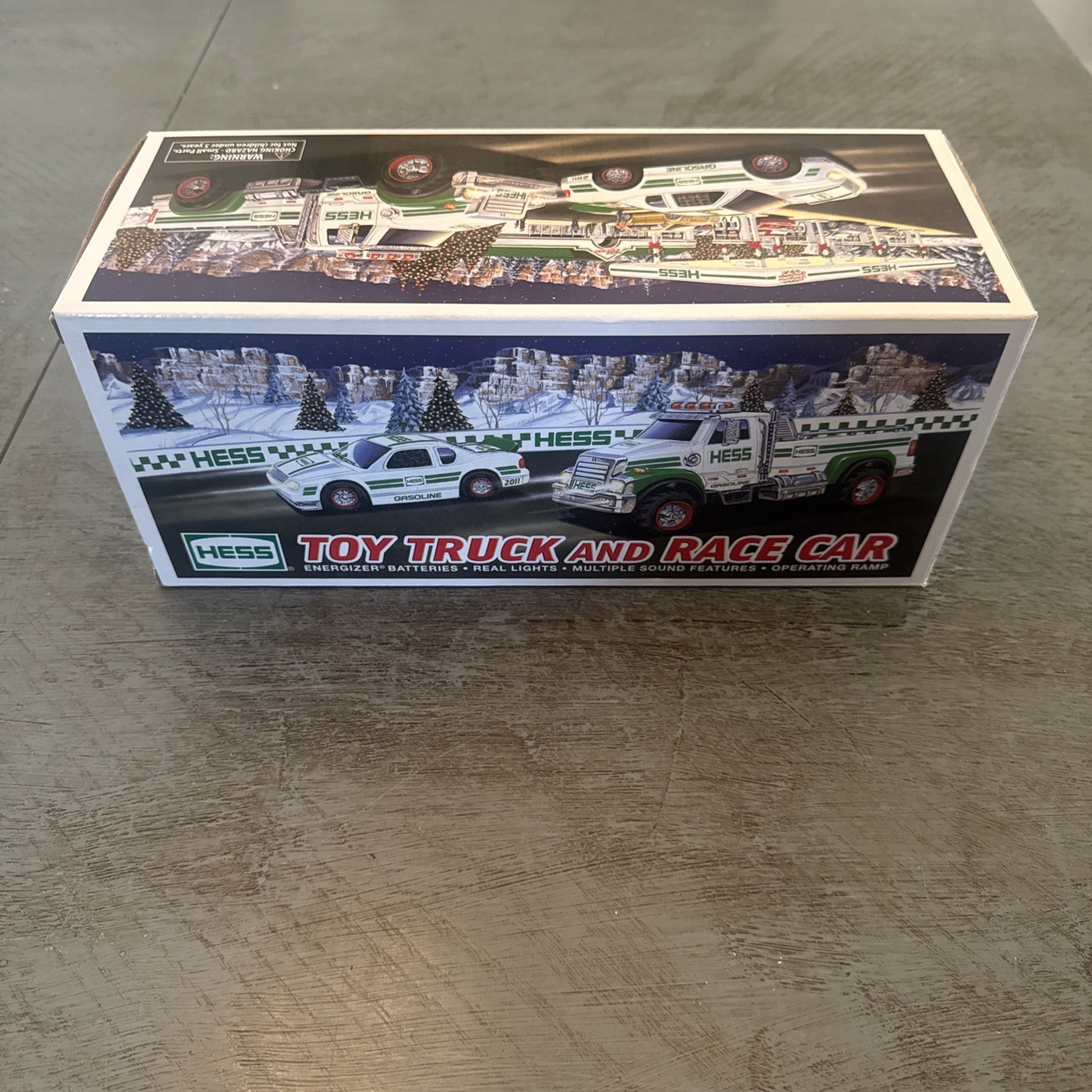 2011 Hess Toy Truck and Race Car New in Original Box 2011 Hess Toy Truck and Race Car New in Original Box