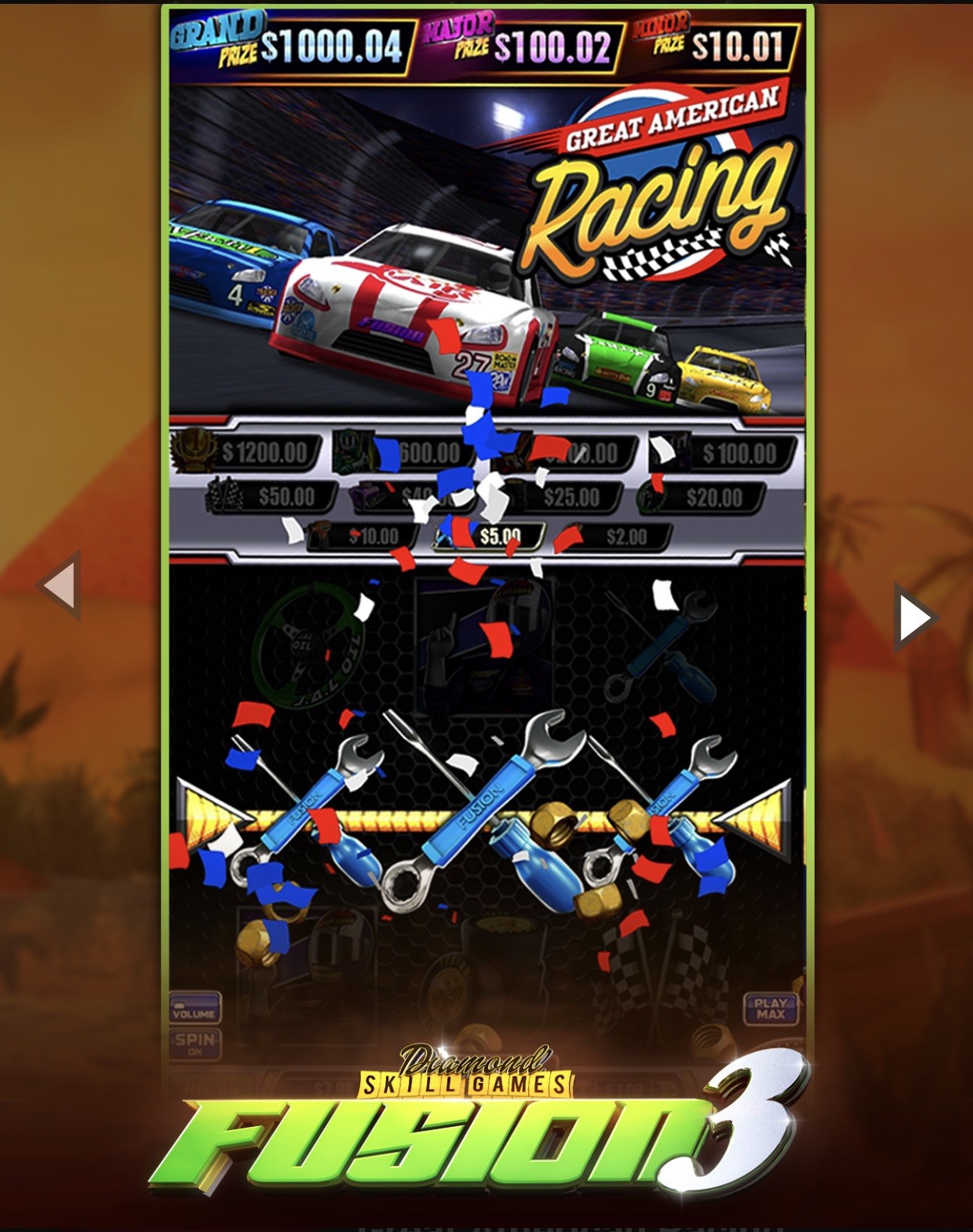 Diamond Skill Games Fusion 3. SSD only, tested working Diamond Skill Games Fusion 3. SSD only, tested working