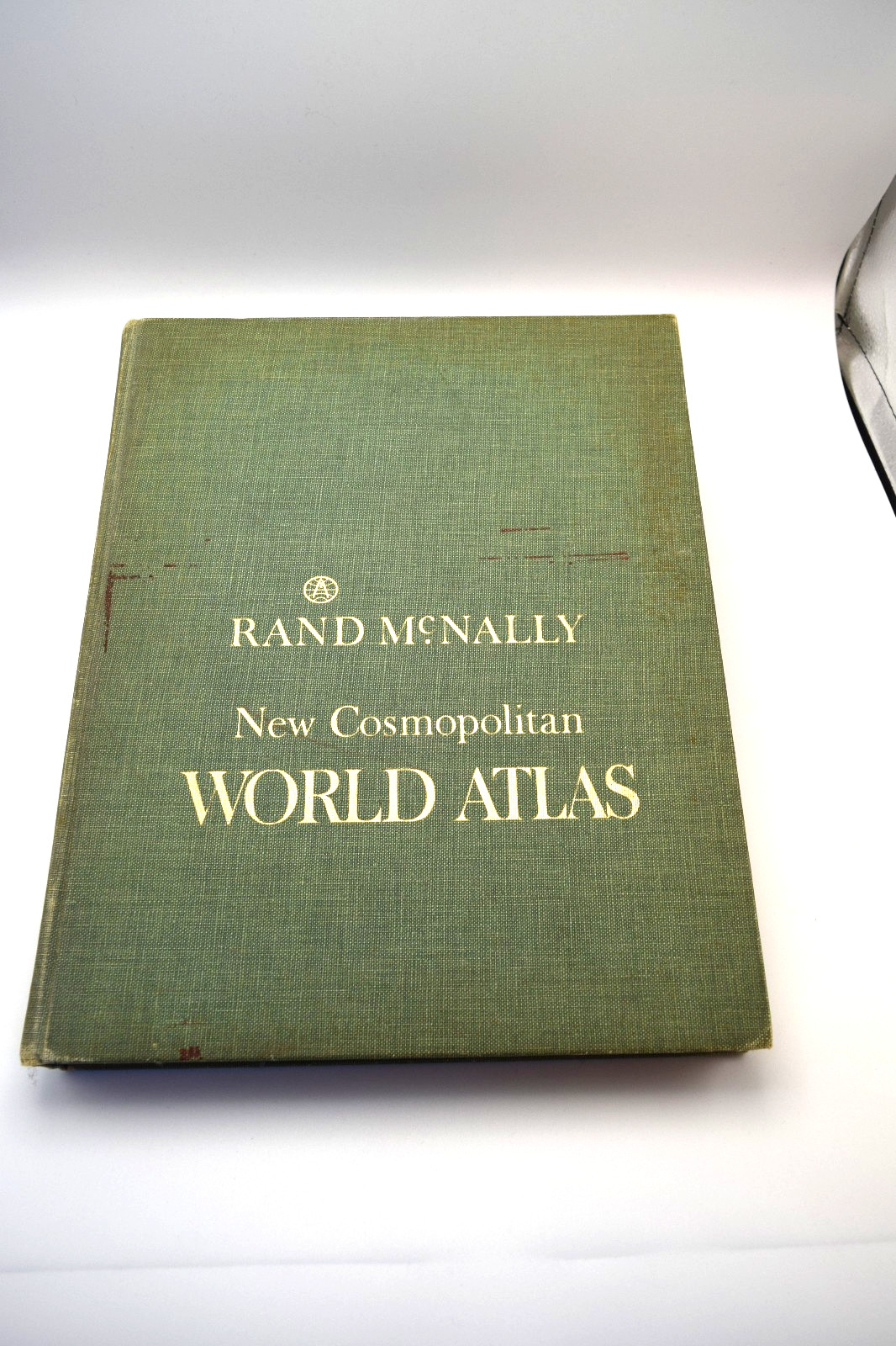 Rand McNally New Cosmopolitan World Atlas 1968 Edition 11x14 State Maps