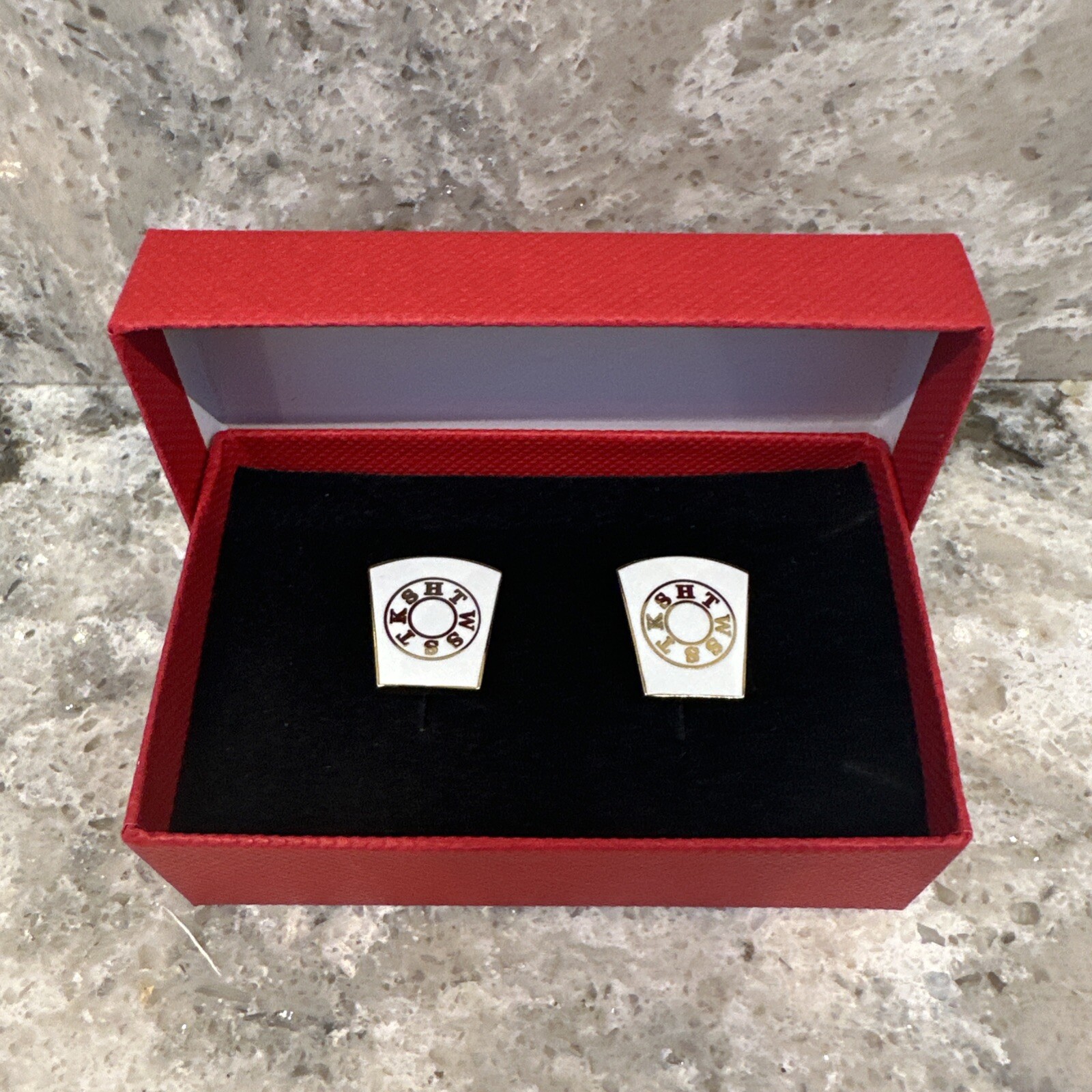 YORK RITE KEYSTONE HTWSSTKS Freemason Cufflinks Mason Cuff Links Masonic YORK RITE KEYSTONE HTWSSTKS Freemason Cufflinks Mason Cuff Links Masonic