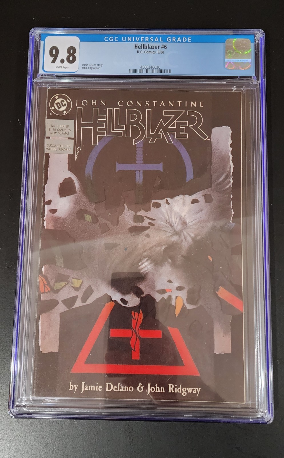 Hellblazer #6 CGC 9.8; Brian Bolland & Alan Moore Killing Joke Full Page Ad