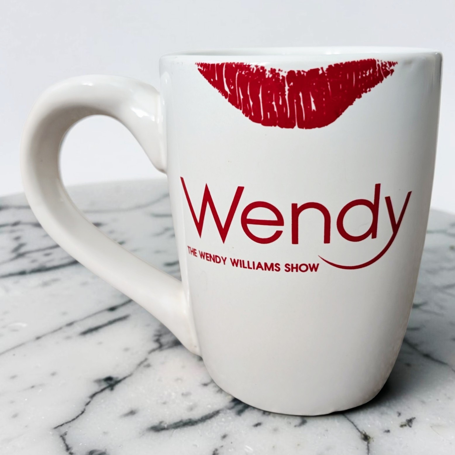 The Wendy Williams Show Collectible Coffee Mug Lip Print *RARE* The Wendy Williams Show Collectible Coffee Mug Lip Print *RARE*