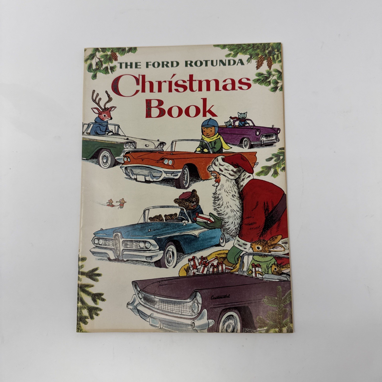 THE FORD ROTUNDA CHRISTMAS BOOK  Richard Scarry 1958 Comic Bk EDSEL