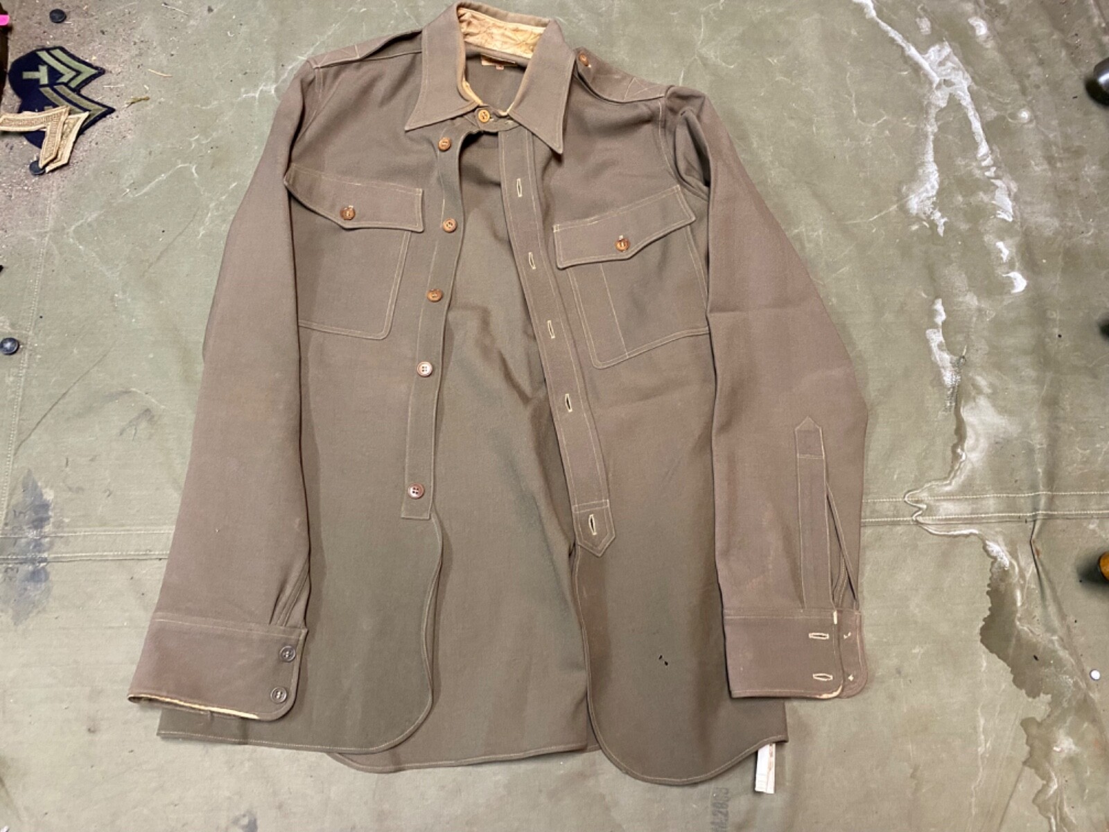 ORIGINAL WWII US ARMY OFFICER CLASS A ORIGINAL WWII US ARMY OFFICER CLASS A