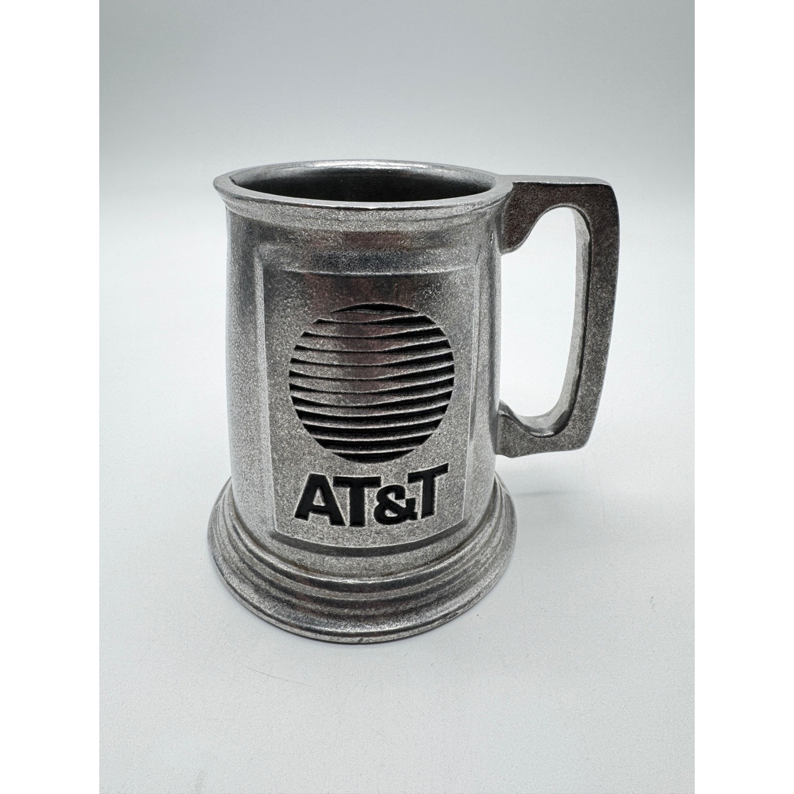 Vintage AT&T Chicago 5 June 1986 Pewter Beer Stein Tankard Mug Logo Collectible Vintage AT&T Chicago 5 June 1986 Pewter Beer Stein Tankard Mug Logo Collectible