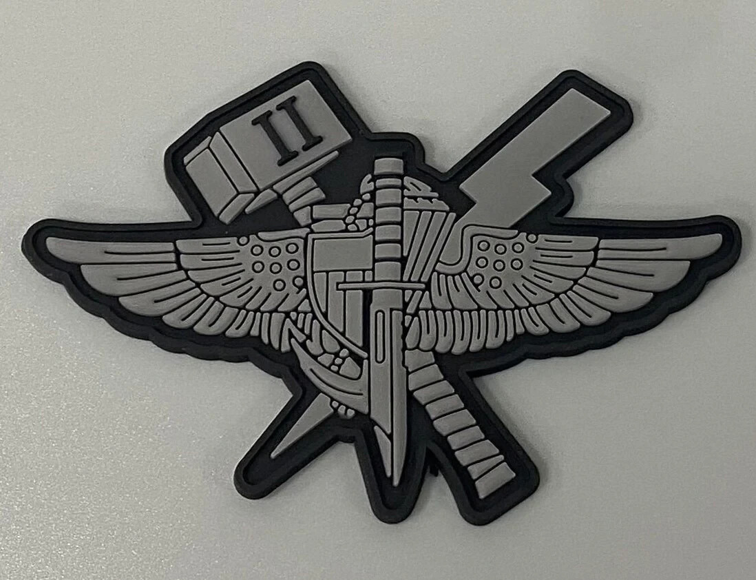 2ND ANGLICO PVC HOOK & LOOP PATCH