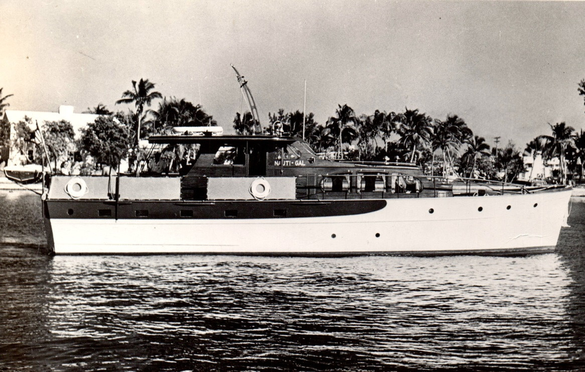 RPPC Boat Yacht Ship Real Photo Postcard 