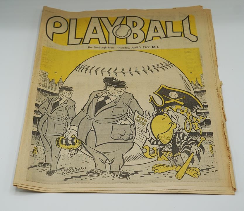 Pittsburgh Press Pirates Baseball Special Section April 5 1979 Newspaper Pittsburgh Press Pirates Baseball Special Section April 5 1979 Newspaper