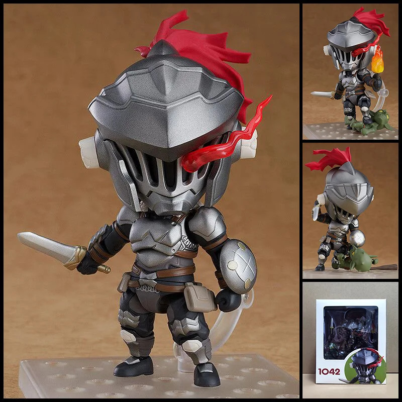Goblin Slayer Anime Action Figure Interchangeable Face Collectible Desktop Model