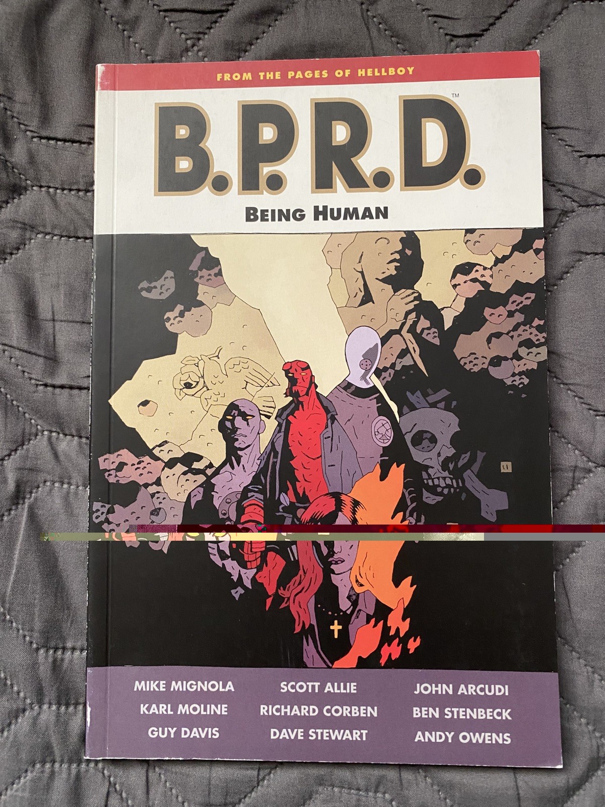 BPRD Being Human Graphic Novel Mike Mignola Dark Horse Hellboy Universe TPB
