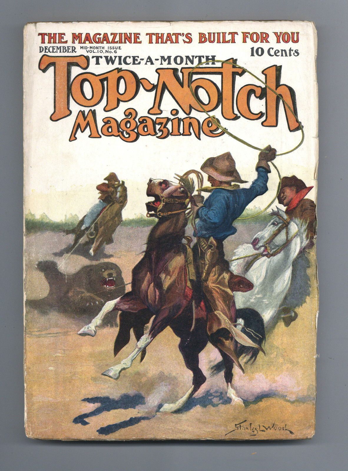 Top-Notch Pulp Dec 15 1912 Vol. 10 #6 FN 6.0