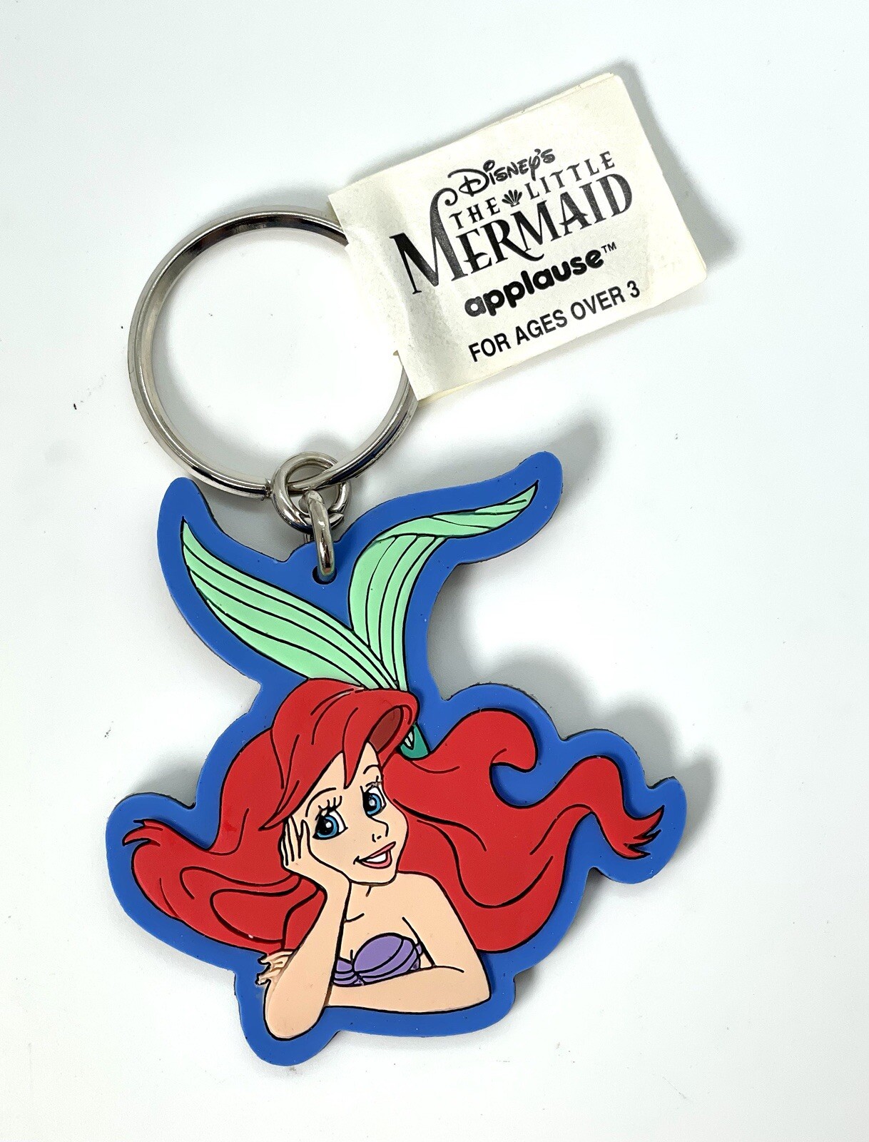 Vintage Disney “Little Mermaid” ARIEL Vinyl Keychain Keyring Applause - New Vintage Disney “Little Mermaid” ARIEL Vinyl Keychain Keyring Applause - New