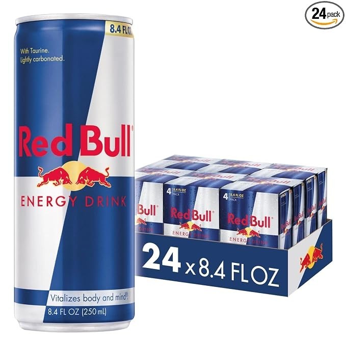 Red Bull Energy Drink, 8.4 Fl Oz (24 Pack) Red Bull Energy Drink, 8.4 Fl Oz (24 Pack)