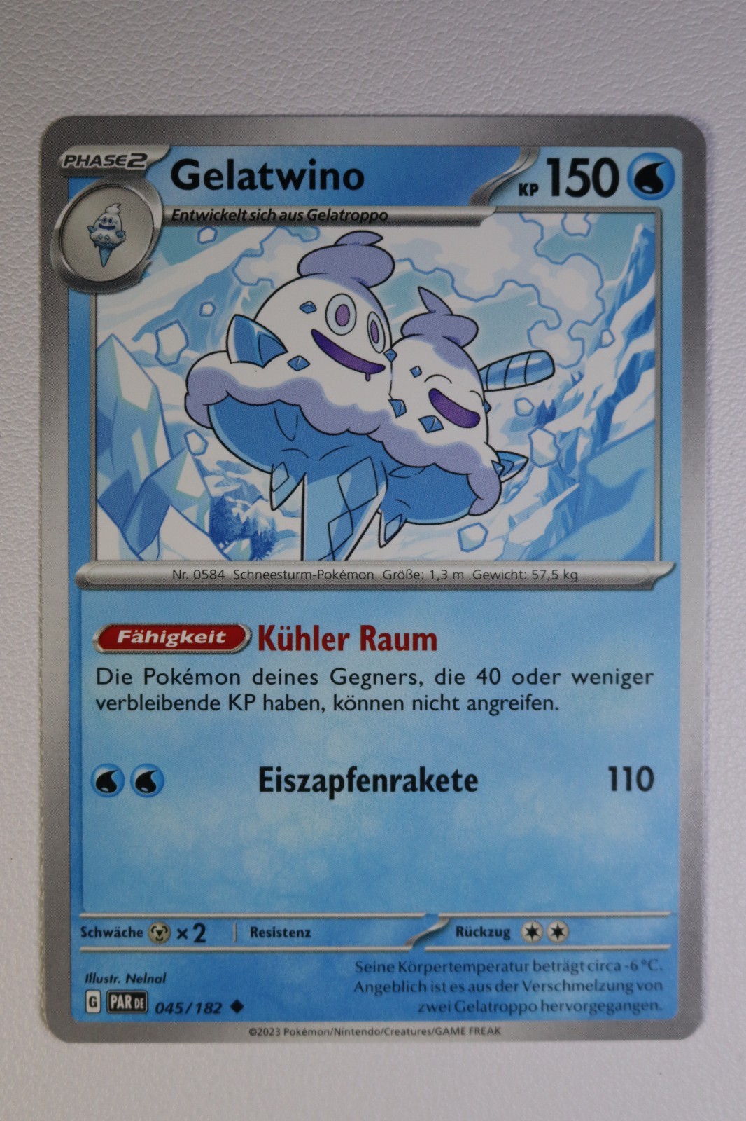 Pokemon Crimson & Purple Paradoxrift - Gelatwino 045/182